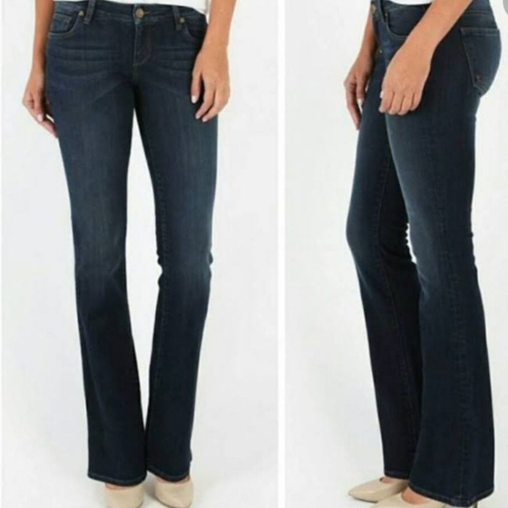 Sz 4 KUT From Cloth Jean's dark 31X33 baby flare